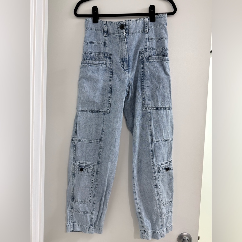 Proenza Schouler White Label high-rise straight-leg jeans - Picture 7 of 15